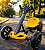 MINI KART ELETRICO INFANTIL MULTMAXX MTX156 AMARELO - Imagem 4