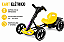 MINI KART ELETRICO INFANTIL MULTMAXX MTX156 AMARELO - Imagem 3