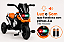 TRICICLO MOTOCA INFANTIL COM PEDAL MULTMAXX MTX152 LARANJA - Imagem 3