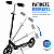 PATINETE INFANTIL DUAS RODAS DOBRAVEL MULTMAXX PRETO MTX145 - Imagem 4