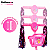 PATINETE INFANTIL MUSICAL COM CESTINHA MULTMAXX ROSA MTX142 - Imagem 5