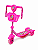 Patinete Infantil Musical 3 Rodas com Cestinha Multmaxx MTX142 Rosa - Imagem 1