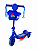 Patinete Infantil Musical 3 Rodas com Cestinha Multmaxx MTX141 Azul - Imagem 1