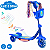 PATINETE INFANTIL MUSICAL COM CESTINHA MULTMAXX AZUL MTX141 - Imagem 6
