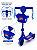 Patinete Infantil Musical 3 Rodas com Cestinha Multmaxx MTX141 Azul - Imagem 5