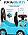 TRATOR ESCAVADEIRA INFANTIL MULTMAXX AZUL MTX147 - Imagem 5