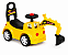 TRATOR ESCAVADEIRA INFANTIL MULTMAXX AMARELO MTX146 - Imagem 1