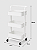CARRINHO ORGANIZADOR COM RODINHAS BRANCO MULTMAXX MTX164 - Imagem 8