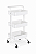 CARRINHO ORGANIZADOR COM RODINHAS BRANCO MULTMAXX MTX164 - Imagem 1