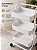 CARRINHO ORGANIZADOR COM RODINHAS BRANCO MULTMAXX MTX164 - Imagem 4