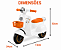 MOTO ELETRICA INFANTIL LAMBRETA COM CESTA MULTMAXX BRANCA MTX168 - Imagem 7