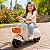 MOTO ELETRICA INFANTIL LAMBRETA COM CESTA MULTMAXX BRANCA MTX168 - Imagem 10