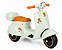 MOTO ELETRICA INFANTIL LAMBRETA COM BAGAGEIRO VERDE MULTMAXX MTX166 - Imagem 2