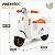 MOTO ELETRICA INFANTIL LAMBRETA COM BAGAGEIRO BRANCA MULTMAXX MTX165 - Imagem 4