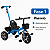 TRICICLO INFANTIL COM EMPURRADOR MULTMAXX AZUL MTX174 - Imagem 5