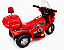 MOTO ELETRICA INFANTIL POLICE VERMELHA MTX175 MULTMAXX - Imagem 5