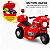 MOTO ELETRICA INFANTIL POLICE VERMELHA MTX175 MULTMAXX - Imagem 6
