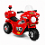 MOTO ELETRICA INFANTIL POLICE VERMELHA MTX175 MULTMAXX - Imagem 1