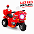 MOTO ELETRICA INFANTIL POLICE VERMELHA MTX175 MULTMAXX - Imagem 2