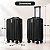 Mala de Viagem de Bordo Premium Multmaxx MTX161 Preta - Imagem 9