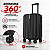 Mala de Viagem de Bordo Premium Multmaxx MTX161 Preta - Imagem 7
