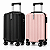 Kit 2 Malas de Bordo 10kg Multmaxx Rosa MTX163 e Preta MTX161 - Imagem 1