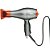 Secador de Cabelo Profissional Taiff Vulcan Cinza e Laranja 110v - Imagem 1