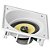 Caixa de Embutir Quadrada Angulada Coaxial CI6SA JBL 120W Branca - Imagem 1