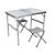 Mesa dobrável Domo Nautika NTK para camping com 2 banquetas 291080 - Imagem 1