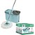 Esfregão Mop Premium Limpeza Prática Mor 8297 2 baldes - Imagem 1