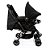 Carrinho Travel System Reverse Cosco Preto Rajado - Imagem 2