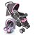 Carrinho Travel System Reverse Cosco NBR Rosa - Imagem 1