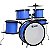 Bateria Infantil Luen Pop Azul 44003AZ - Imagem 2