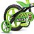 Bicicleta Infantil Aro 12 Black Selim PU Nathor - Imagem 2