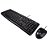 TECLADO E MOUSE LOGITECH USB MK120 PRETO - Imagem 1