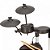Bateria eletronica compacta Shelter - Imagem 2