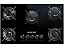 Cooktop Brastemp Gás Ative! 5 Bocas Vidro Bivolt Preto - BDD75 - Imagem 1