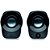 Caixa de Som Amplificada Logitech 2W RMS Z120 Preto/Branco - Imagem 2