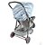 Carrinho de Bebê Junne Ondas Azul Baby Style - Imagem 3