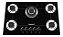 Cooktop 5 Bocas Tripla Chama Preto Chamalux 078 Bivolt - Imagem 2