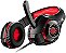 Headset Gamer Warrior Led Rama USB+P3+P2 Vermelho PH219 - Imagem 5