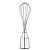 Mixer de Mão Kitchenaid 5 Velocidades Empire Vermelho KEB25AV 110V - Imagem 5