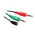 Headset Gamer Warrior Multilaser PH299 Rama P3+USB Stereo Adaptador P2 LED Verde - Imagem 6