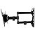 Suporte Multivisão MI-200 de parede para TV/Monitor de 22" até 56" preto - Imagem 5