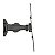 Suporte Multivisão MI-400S de parede para TV/Monitor de 23" até 56" preto - Imagem 4