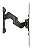 Suporte Multivisão MI5PC de parede para TV/Monitor de 26" até 65" preto - Imagem 2