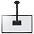 Suporte Multivisão Sky30 de teto para TV/Monitor de 19" até 56" preto - Imagem 6