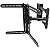 Suporte Multivisão STPA700 de parede para TV/Monitor de 32" até 70" preto - Imagem 1
