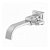 Torneira Docol para Lavatório de Parede DN15 1/2 e DN20 3/4 Next Chrome 00644606 - Imagem 1
