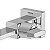 Torneira Docol para Lavatório de Parede DN15 1/2 e DN20 3/4 Next Chrome 00644606 - Imagem 2
